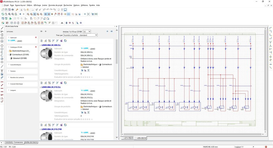 LEMO now showcases its product line on EPLAN Data Portal